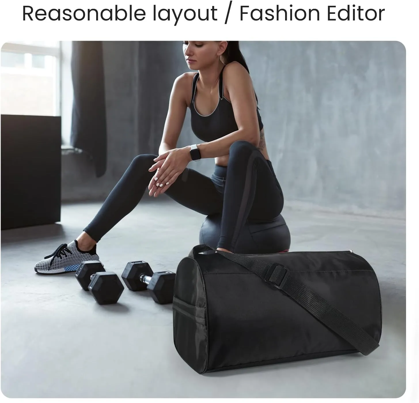 C&F BOGMOST Small Gym Bag for Women & Men,Small Lightweight Duffel Bag Carry On Bags Mini Duffel Travel Bag Waterproof Sports Bags for Workout/Sport/Travel, Deep purple