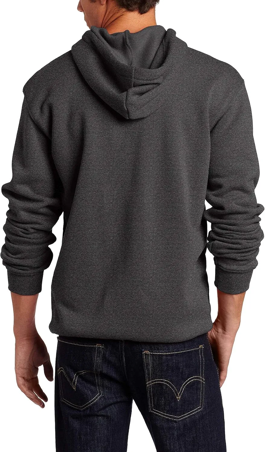 Carhartt Men's Midweight Signature Sleeve Logo Hooded Sweatshirt