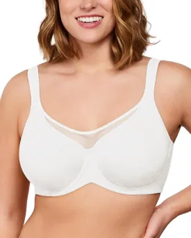 HSIA Minimizer Bras for Women Plus Size, Full Coverage Coolcomfort T Shirt Unlined Bra with Underwire for Heavy Breast