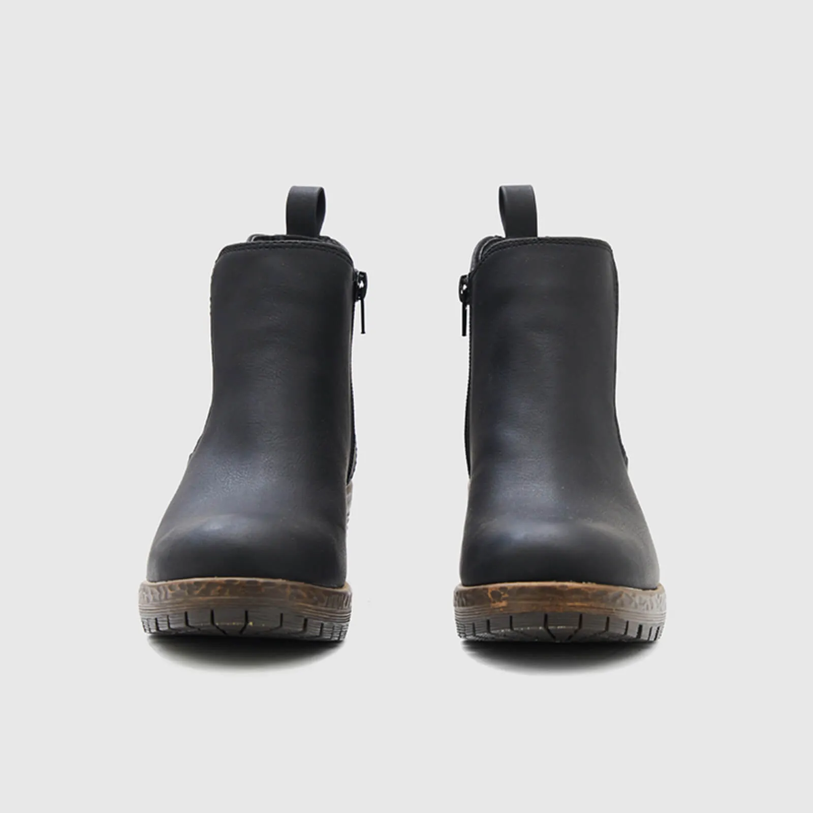 Low Heel Vintage Style Chelsea Ankle Booties