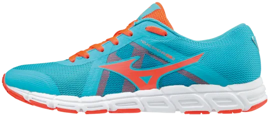 Mizuno Synchro SL2 Ladies running trainers Blue Atoll / Fiery Coral / White uk seller