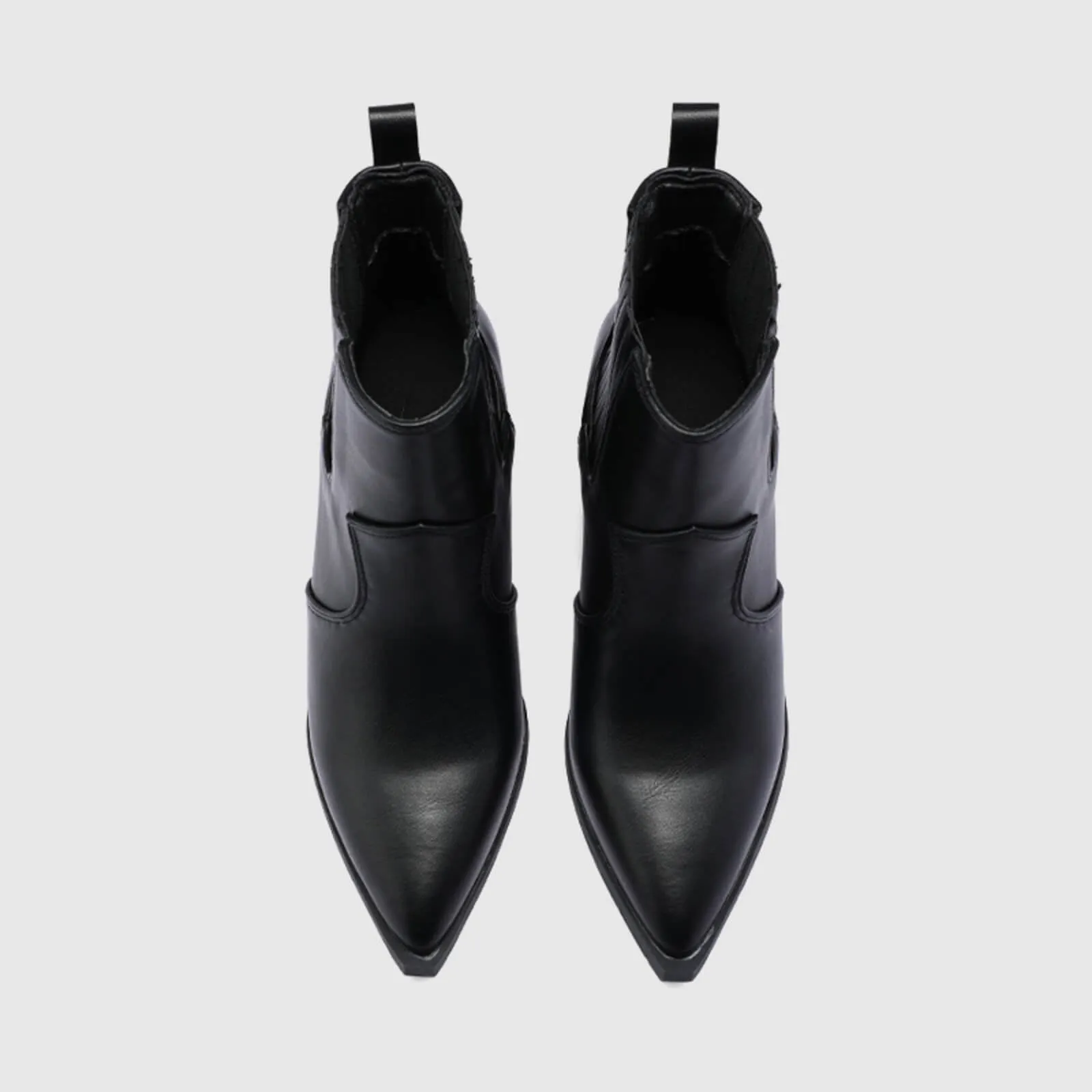 Pointed Chelsea Ankle Booties