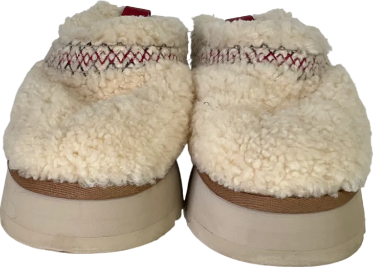 UGG Cream Tazz Ugg Braid Shoes UK 6 EU 39 👠